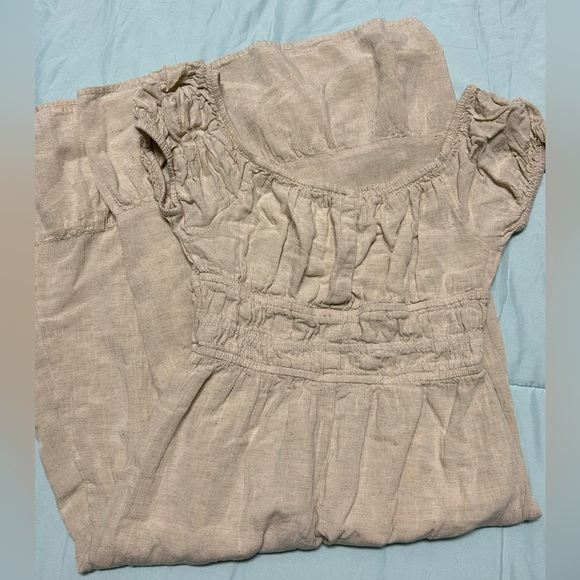 cream dress - Picture 1 of 5